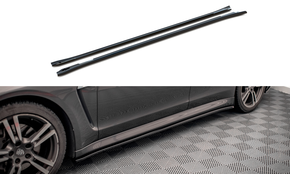 MAXTON DESIGN SIDE SKIRTS DIFFUSERS V.1 PORSCHE PANAMERA / PANAMERA DIESEL / PANAMERA TURBO 970