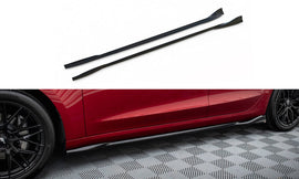 MAXTON DESIGN SIDE SKIRTS DIFFUSERS V.1 TESLA MODEL 3 PROJECT HIGHLAND (FACELIFT)