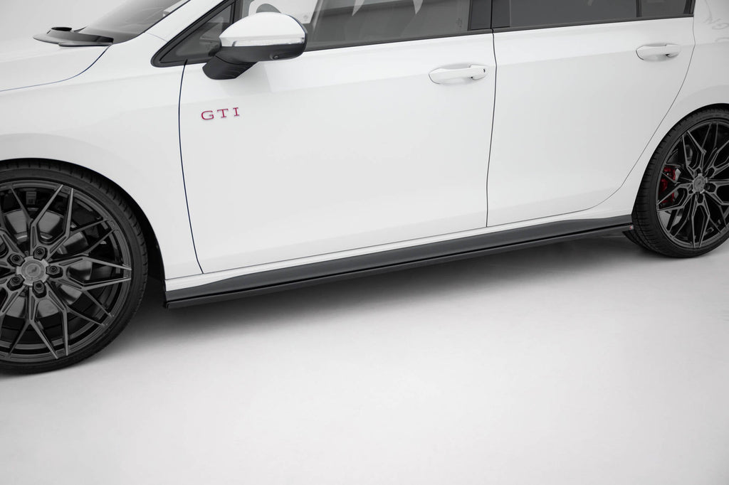 MAXTON DESIGN SIDE SKIRTS DIFFUSERS VOLKSWAGEN GOLF 8 GTI / GTI CLUBSPORT / R-LINE