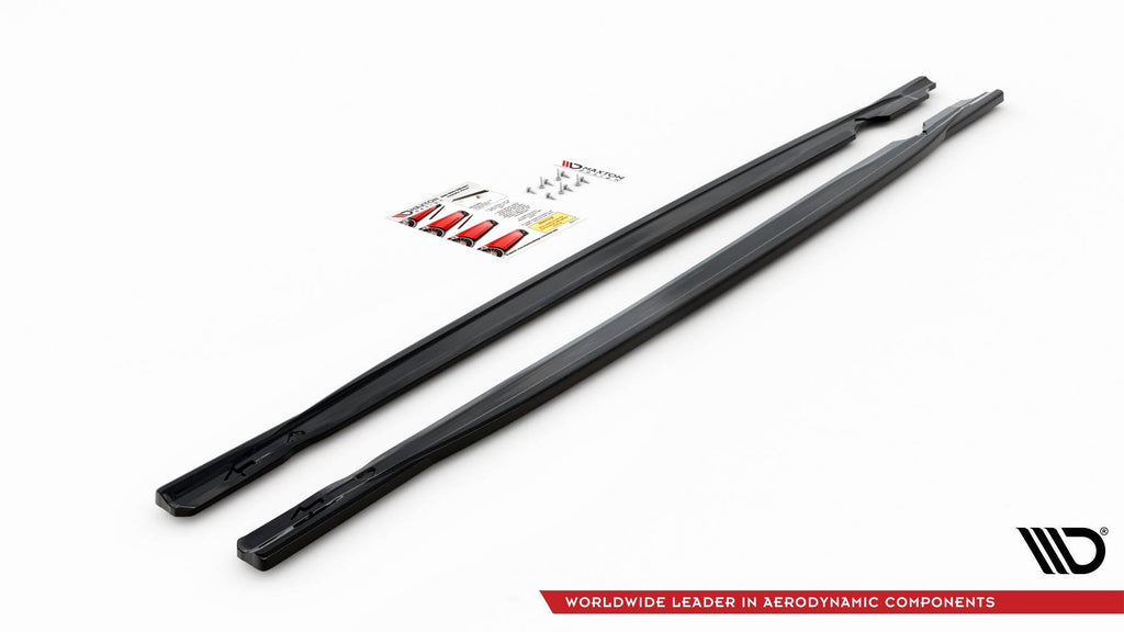 MAXTON DESIGN SIDE SKIRTS DIFFUSERS V.1 VOLKSWAGEN GOLF R MK8