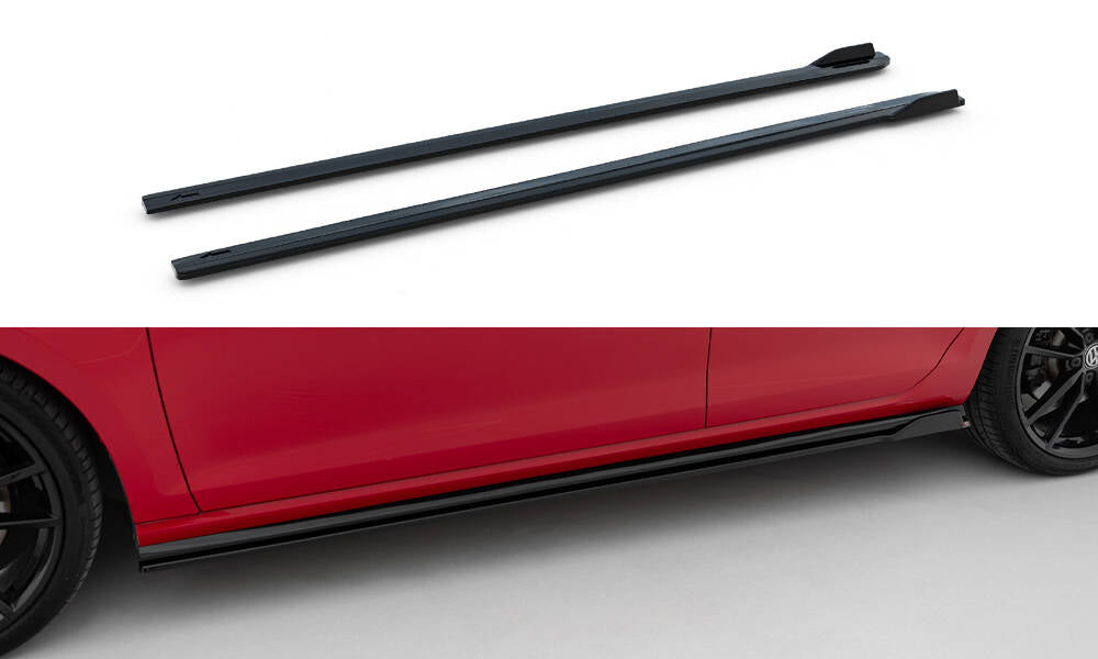 MAXTON DESIGN SIDE SKIRTS DIFFUSERS VW GOLF VII R (FACELIFT)