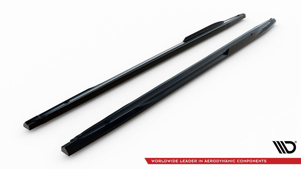 MAXTON DESIGN Side Skirts Diffusers V.2 Audi A3 S-Line Sedan / S3 Sedan 8Y Facelift
