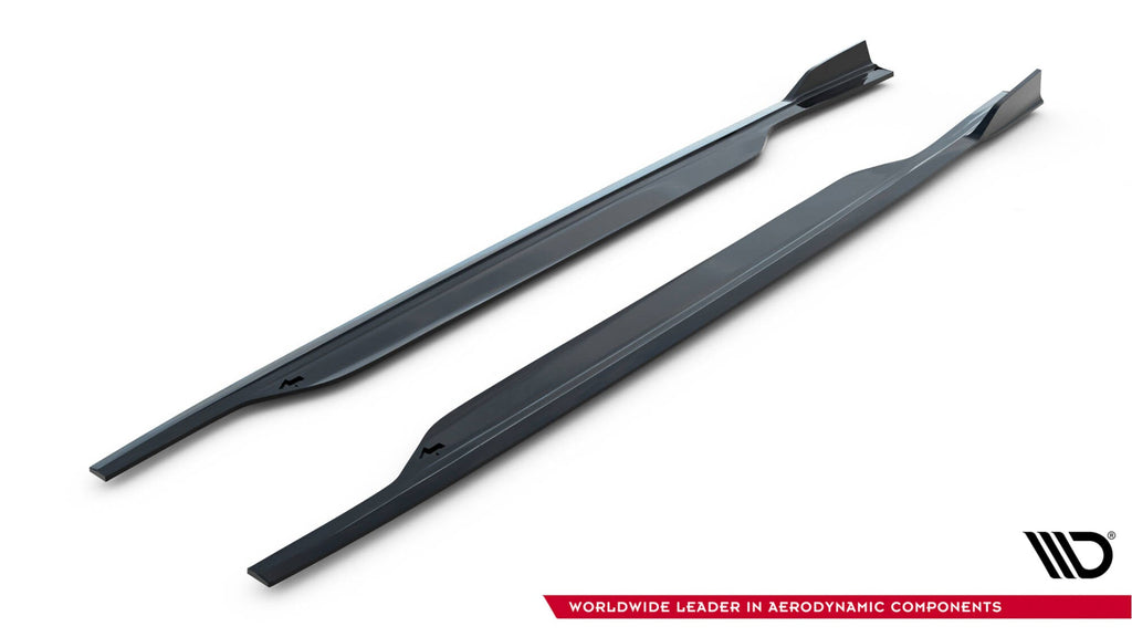 MAXTON DESIGN Side Skirts Diffusers V.2 Audi A6 / A6 C7 S-line/ S6 C7 Facelift