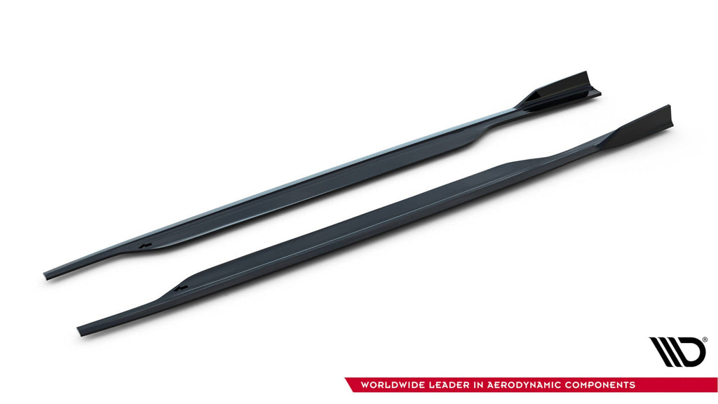 MAXTON DESIGN Side Skirts Diffusers V.2 Audi A6 / A6 C7 S-line/ S6 C7 Facelift