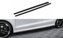 Load image into Gallery viewer, MAXTON DESIGN SIDE SKIRTS DIFFUSERS V.2 AUDI RS3 SEDAN 8V FACELIFT