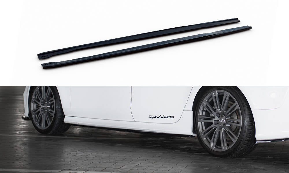 MAXTON DESIGN Side Skirts Diffusers V.2 Audi RS7 C7