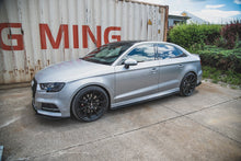 Load image into Gallery viewer, MAXTON DESIGN SIDE SKIRTS DIFFUSERS V.2 AUDI S3 / A3 S-LINE SEDAN 8V FACELIFT