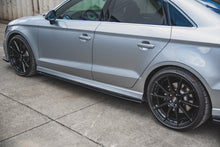 Load image into Gallery viewer, MAXTON DESIGN SIDE SKIRTS DIFFUSERS V.2 AUDI S3 / A3 S-LINE SEDAN 8V FACELIFT