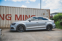 Load image into Gallery viewer, MAXTON DESIGN SIDE SKIRTS DIFFUSERS V.2 AUDI S3 / A3 S-LINE SEDAN 8V FACELIFT