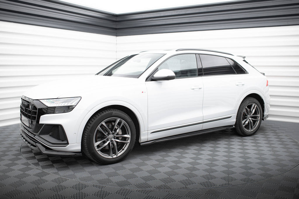 MAXTON DESIGN SIDE SKIRTS DIFFUSERS V.2 AUDI SQ8 / Q8 S-LINE MK1