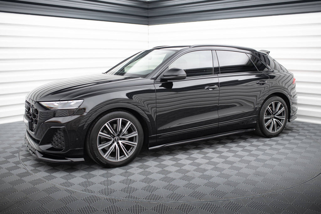 MAXTON DESIGN SIDE SKIRTS DIFFUSERS V.2 AUDI SQ8 / Q8 S-LINE MK1