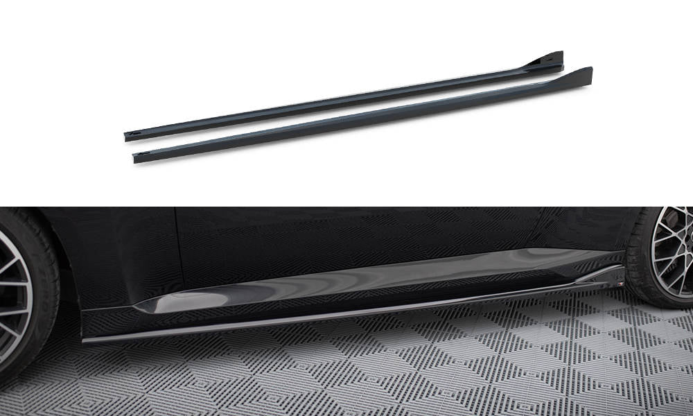 MAXTON DESIGN Side Skirts Diffusers V.2 BMW 2 Coupe G42