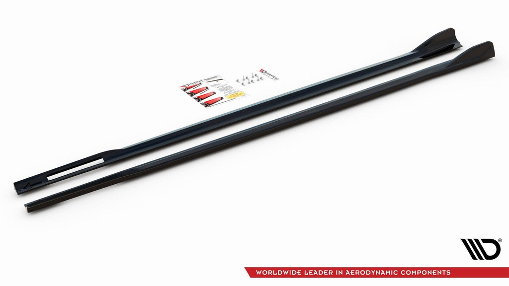 MAXTON DESIGN SIDE SKIRTS DIFFUSERS V.2 BMW 4 M-PACK G22/ M440I G22