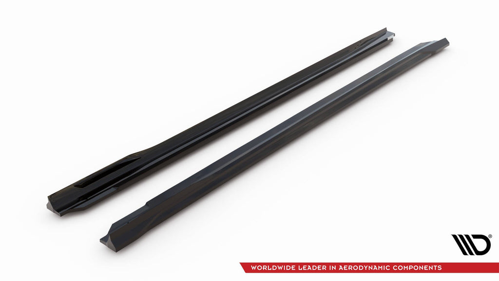 MAXTON DESIGN SIDE SKIRTS DIFFUSERS V.2 BMW 5 M-PACK G60