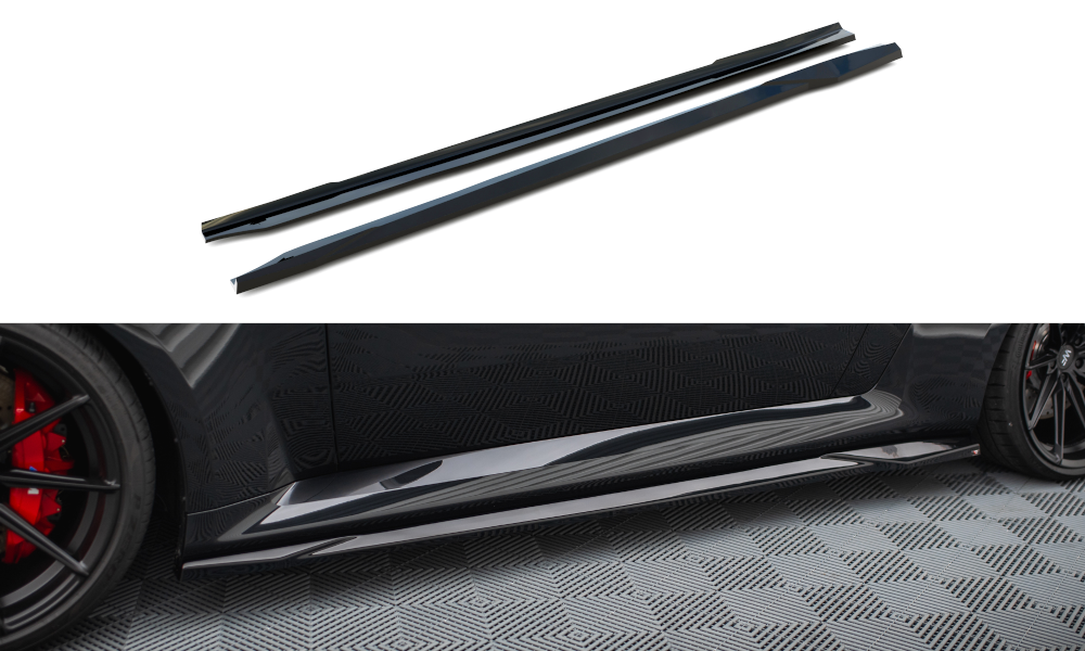 MAXTON DESIGN SIDE SKIRTS DIFFUSERS V.2 BMW M2 G87