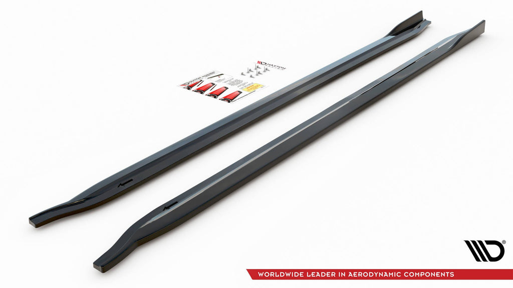 MAXTON DESIGN SIDE SKIRTS DIFFUSERS V.2 BMW M3 G80