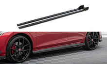 Load image into Gallery viewer, MAXTON DESIGN SIDE SKIRTS DIFFUSERS + FLAPS V.2 VOLKSWAGEN GOLF 8 GTI / GTI CLUBSPORT / R-LINE