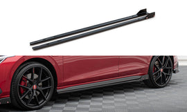 MAXTON DESIGN SIDE SKIRTS DIFFUSERS + FLAPS V.2 VOLKSWAGEN GOLF 8 GTI / GTI CLUBSPORT / R-LINE