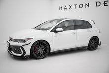 Load image into Gallery viewer, MAXTON DESIGN SIDE SKIRTS DIFFUSERS + FLAPS V.2 VOLKSWAGEN GOLF 8 GTI / GTI CLUBSPORT / R-LINE