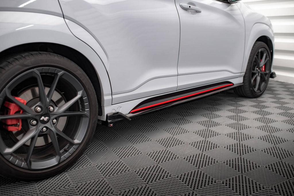 MAXTON DESIGN SIDE SKIRTS DIFFUSERS V.2 HYUNDAI KONA N MK1