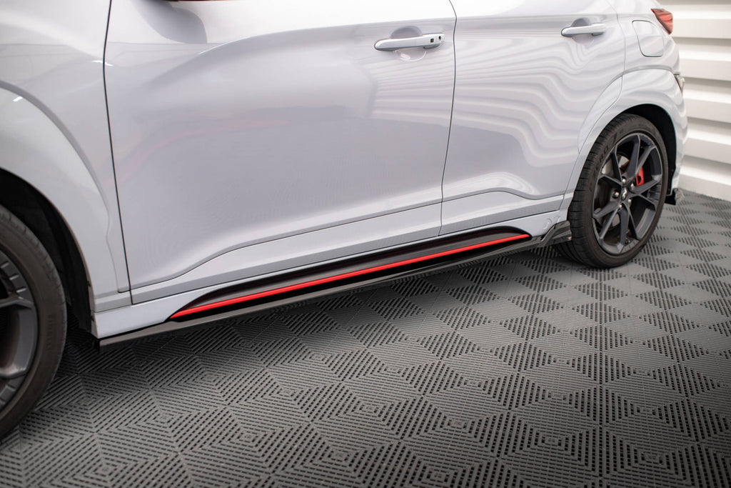 MAXTON DESIGN Side Skirts Diffusers V.2 Hyundai Kona N Mk2