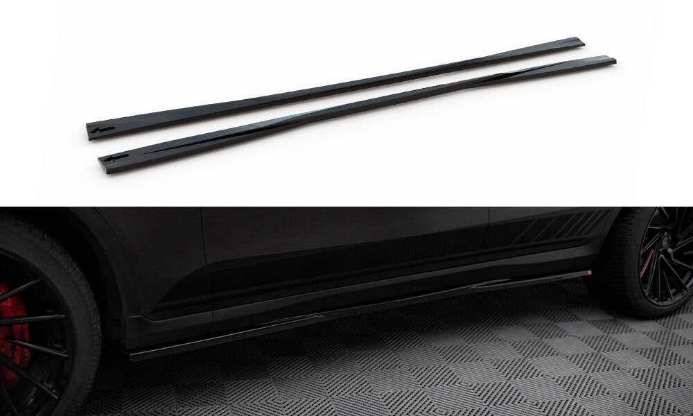 MAXTON DESIGN SIDE SKIRTS DIFFUSERS V.2 MERCEDES-BENZ GLC COUPE AMG-LINE C253