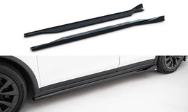 MAXTON DESIGN SIDE SKIRTS DIFFUSERS V.2 TESLA MODEL X MK1 FACELIFT