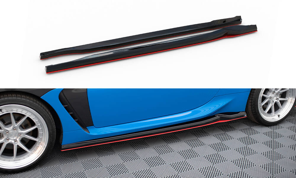 MAXTON DESIGN SIDE SKIRTS DIFFUSERS V.2 TOYOTA GR86 MK1