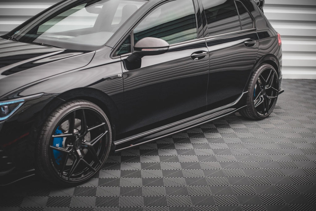 MAXTON DESIGN SIDE SKIRTS DIFFUSERS V.2 VOLKSWAGEN GOLF R MK8