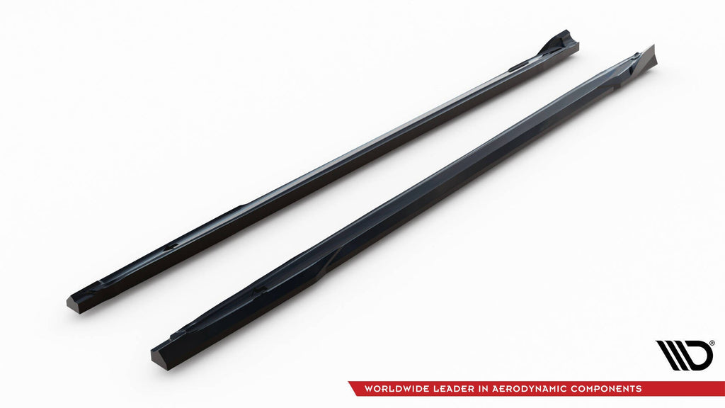 MAXTON DESIGN Side Skirts Diffusers V.3 Audi A3 S-Line Sedan / S3 Sedan 8Y Facelift