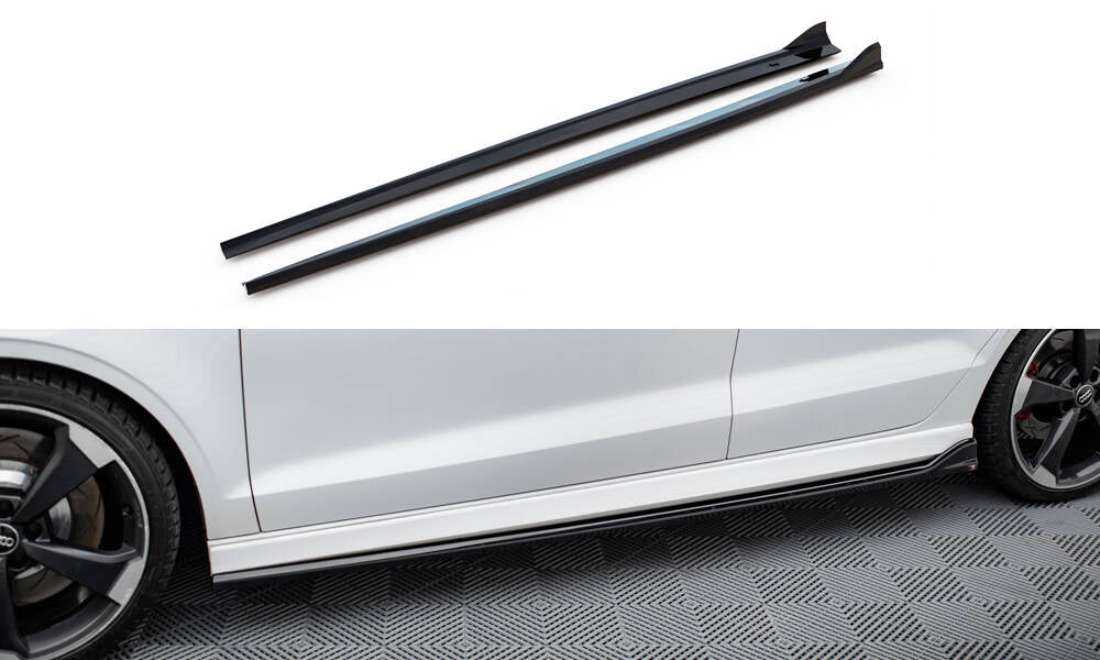 MAXTON DESIGN SIDE SKIRTS DIFFUSERS V.3 AUDI RS3 SEDAN 8V FACELIFT