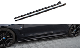 MAXTON DESIGN SIDE SKIRTS DIFFUSERS V.3 BMW 4 COUPE / GRAN COUPE / CABRIO M-PACK F32 / F36 / F33
