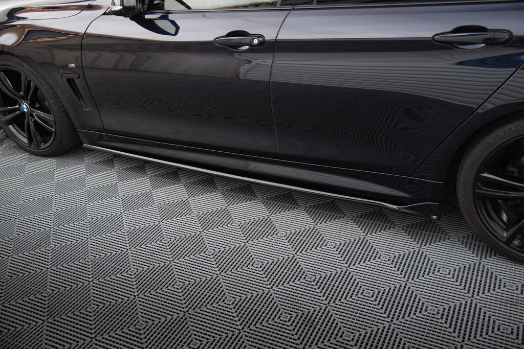 MAXTON DESIGN SIDE SKIRTS DIFFUSERS V.3 BMW 4 COUPE / GRAN COUPE / CABRIO M-PACK F32 / F36 / F33