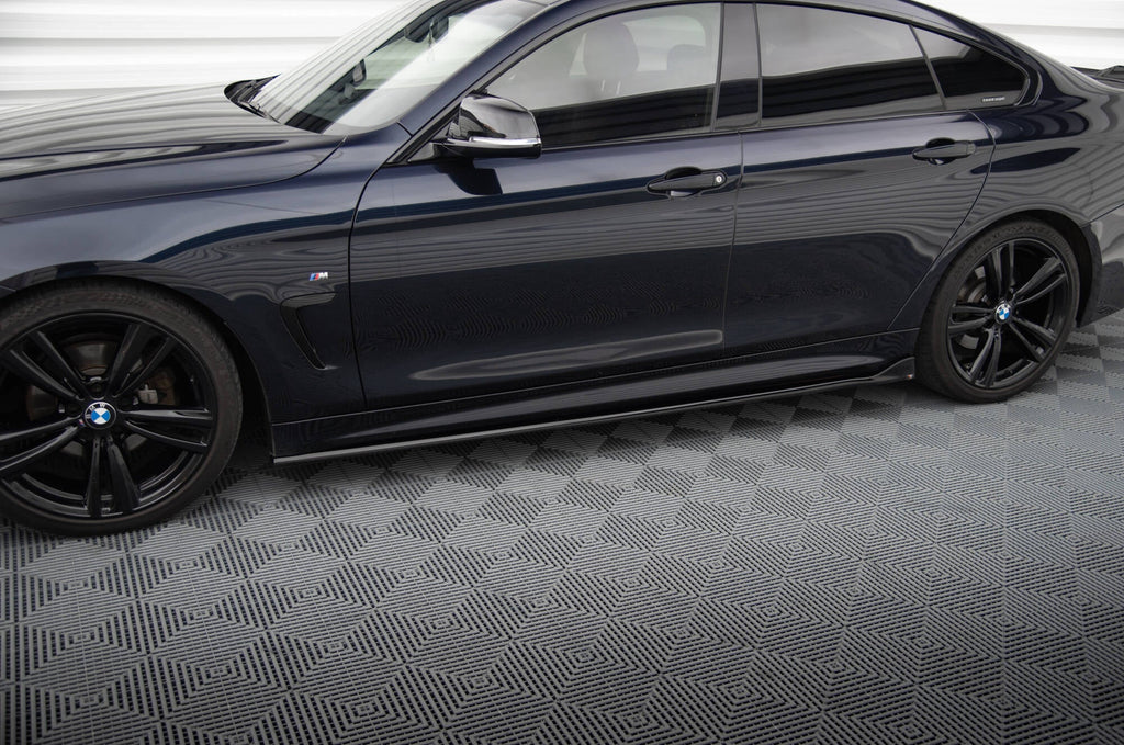 MAXTON DESIGN SIDE SKIRTS DIFFUSERS V.3 BMW 4 COUPE / GRAN COUPE / CABRIO M-PACK F32 / F36 / F33
