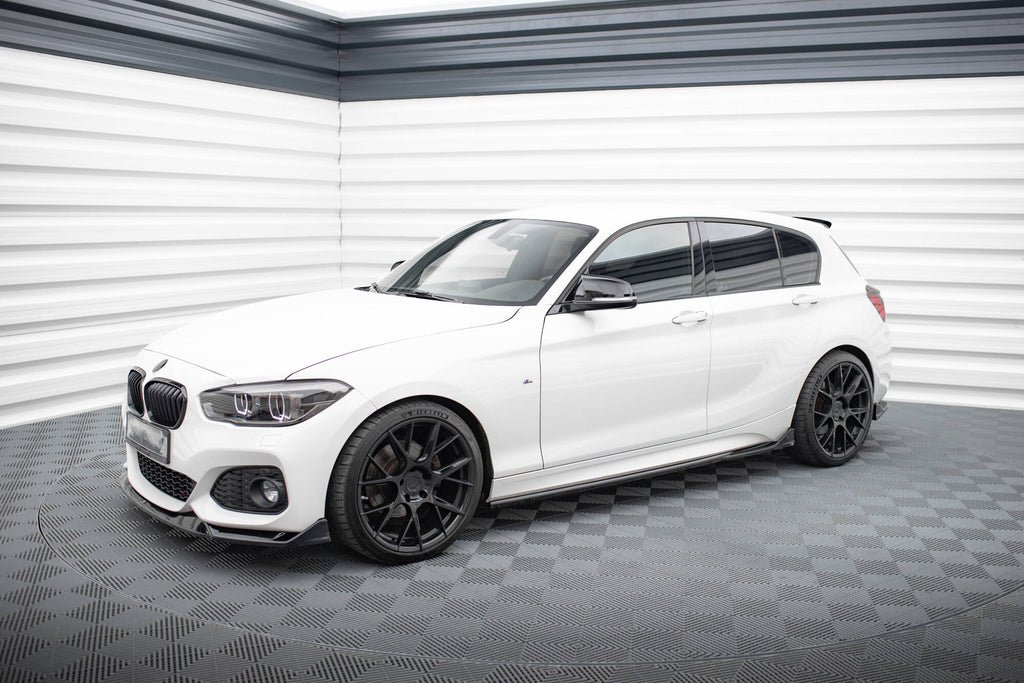 MAXTON DESIGN Side Skirts Diffusers V.3 CSL Look BMW 1 M-Pack / M140i F20 Facelift