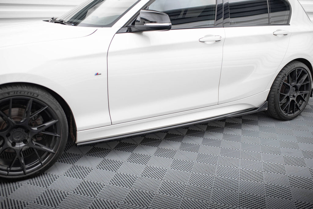 MAXTON DESIGN Side Skirts Diffusers V.3 CSL Look BMW 1 M-Pack / M140i F20 Facelift