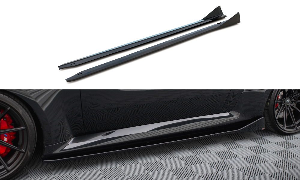 MAXTON DESIGN SIDE SKIRTS DIFFUSERS V.4 BMW M2 G87