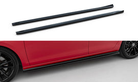 MAXTON DESIGN SIDE SKIRTS DIFFUSERS V.4 VW GOLF R MK 7 FACELIFT