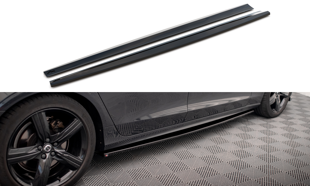 MAXTON DESIGN SIDE SKIRTS DIFFUSERS VOLVO V90 / S90 R-DESIGN MK2