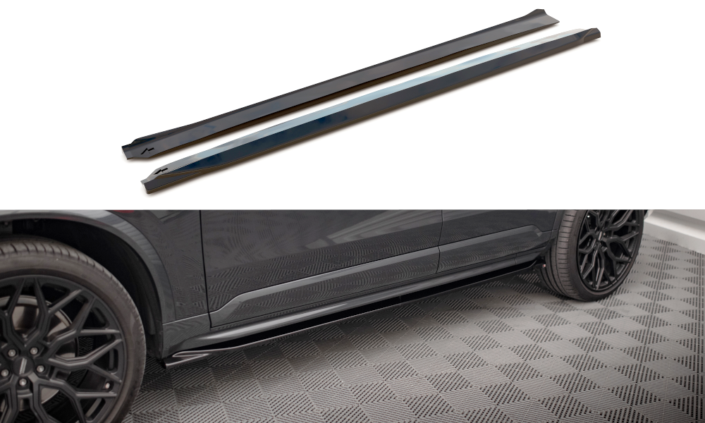 MAXTON DESIGN SIDE SKIRTS DIFFUSERS VOLVO XC90 R-DESIGN MK2 FACELIFT