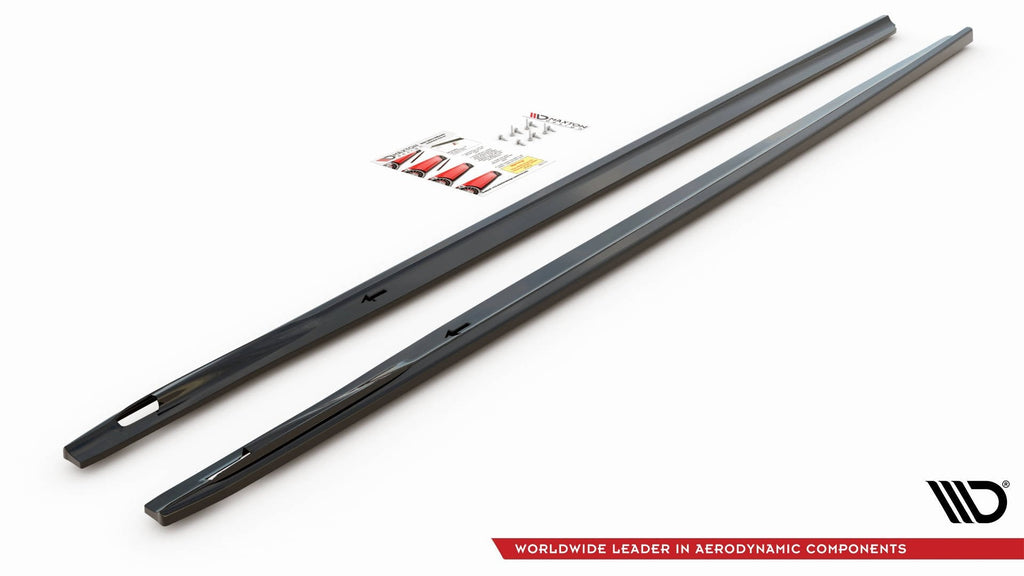 MAXTON DESIGN SIDE SKIRTS DIFFUSERS FOR BMW 7 M-PACK G11