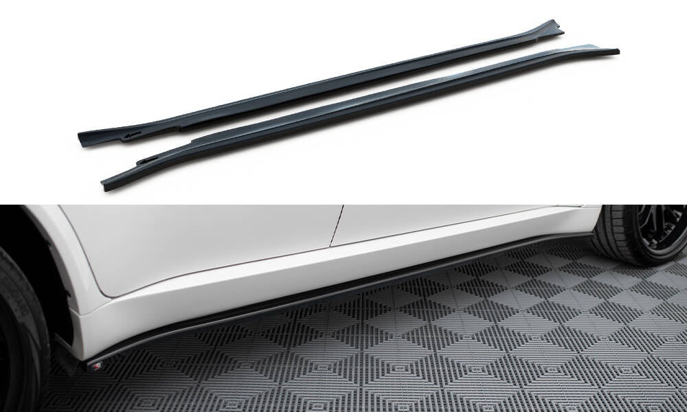 MAXTON DESIGN SIDE SKIRTS DIFFUSERS BMW X5 E70 FACELIFT M-PACK