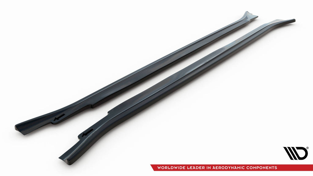 MAXTON DESIGN SIDE SKIRTS DIFFUSERS BMW X5 E70 FACELIFT M-PACK
