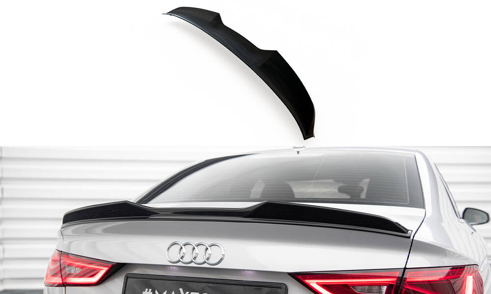 MAXTON DESIGN SPOILER CAP 3D AUDI A3 / A3 S-LINE / S3 / RS3 SEDAN 8V