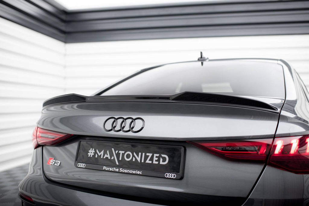 MAXTON DESIGN SPOILER CAP 3D AUDI A3 / A3 S-LINE / S3 / RS3 SEDAN 8Y