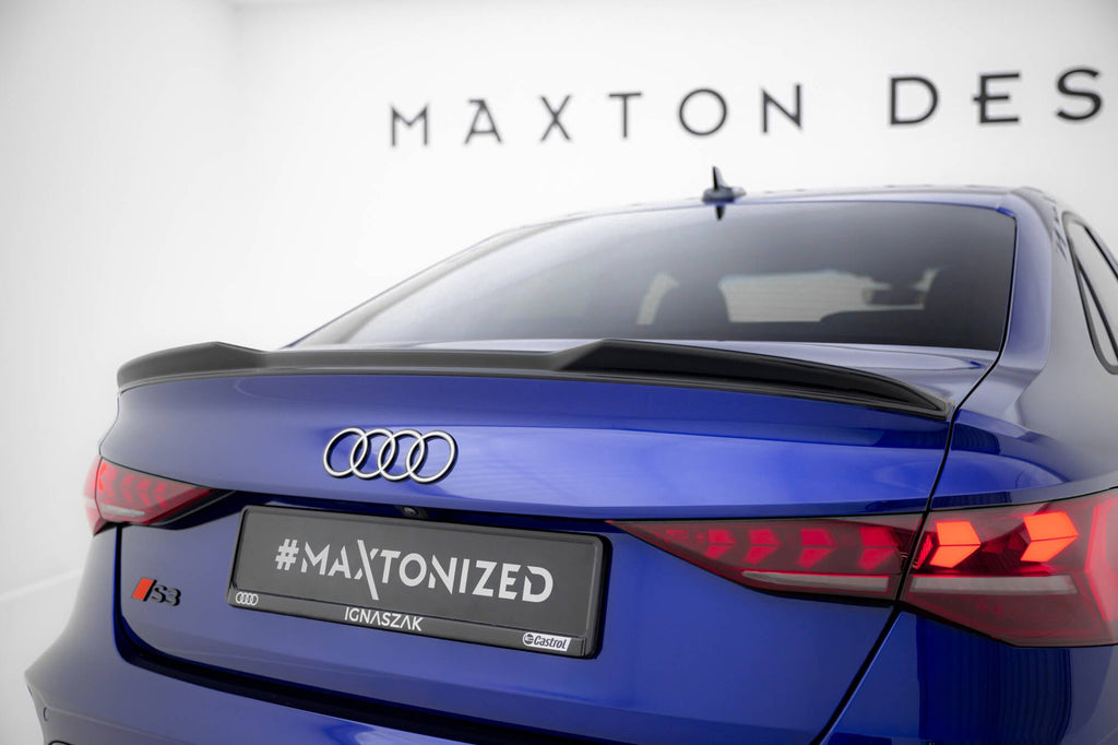 MAXTON DESIGN SPOILER CAP 3D AUDI A3 / A3 S-LINE / S3 / RS3 SEDAN 8Y