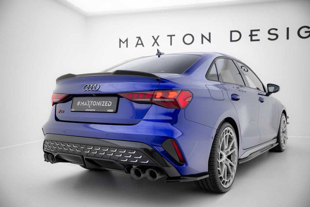 MAXTON DESIGN SPOILER CAP 3D AUDI A3 / A3 S-LINE / S3 / RS3 SEDAN 8Y