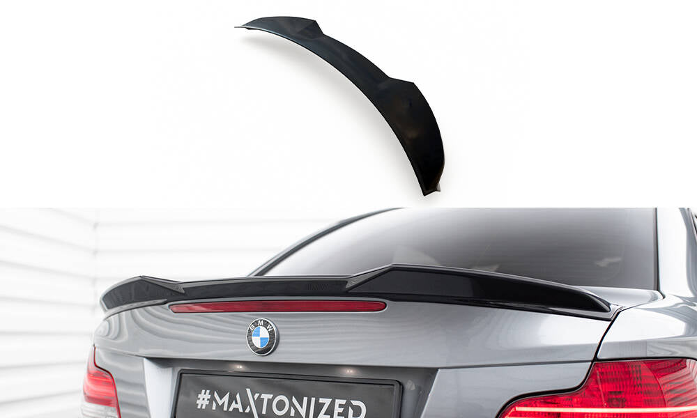 MAXTON DESIGN Spoiler Cap 3D BMW 1 M-Pack E82