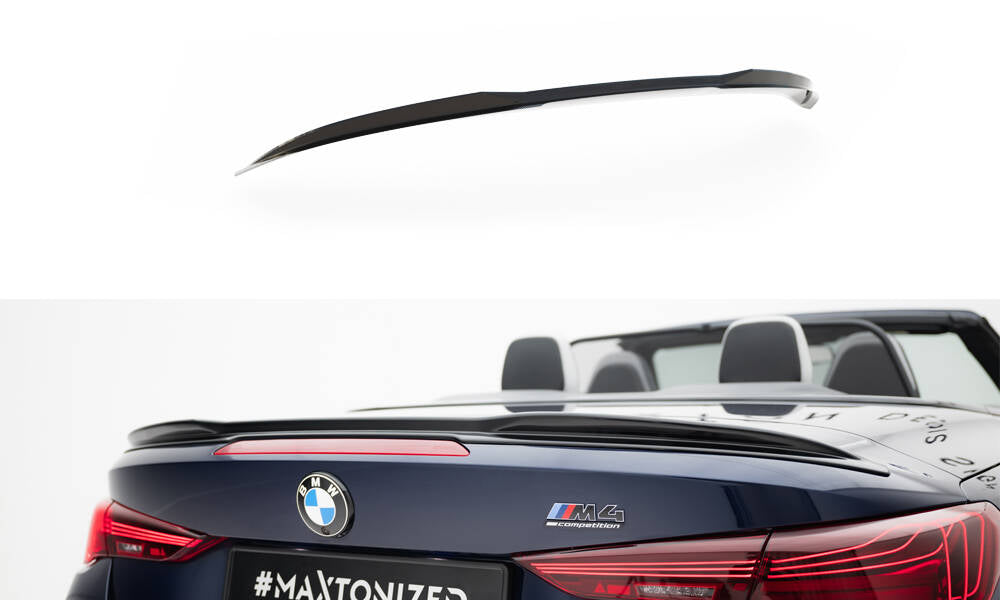 MAXTON DESIGN Spoiler Cap 3D BMW M4 Cabrio G83 / 4 series Cabrio G23
