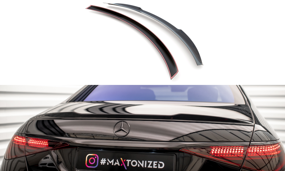 MAXTON DESIGN SPOILER CAP 3D MERCEDES-BENZ S AMG-LINE W223